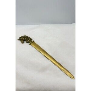 Horse Head Brass Letter Opener